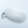 Sqzrpomddy Fox Tail Keychain Pendant Faux Fur Large Fox Fur