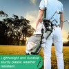 Wbgraceful 2 in 1 Golf Ball Tee Holder & Golf