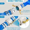 2'' x 50 Ft Discharge Hose, Heavy Duty PVC Lay