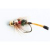 Blue Wing Olive Bead Head Royal Coachmen Nymph Fly, 6-Pack