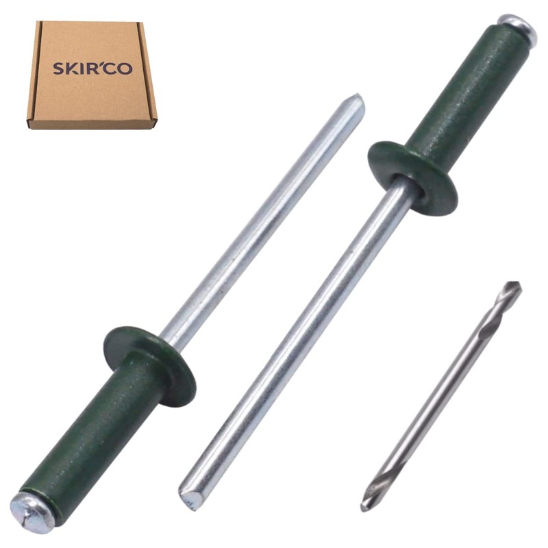 SKIR'CO (80 pcs) Painted Blind Rivets 4.0 x 14 mm,