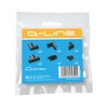 D-Line Micro Plus Cable Duct, Clip-Over Connectors Multipack, Attachable, Connect