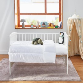 Pikolin Home - Anti-mite fiber duvet baby / quilt, autumn - winter, 300 gr/m², white colour, 100x120