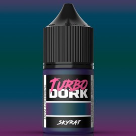 Turbo Dork Skyrat TurboShift Acrylic Paint 22ml Bottle - Water-based Non-Toxic Metallic Color Shifting Paint