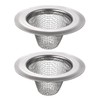 QUARKZMAN 2 Pieces Kitchen Sink Drain Stainless Steel Kitchen Sink