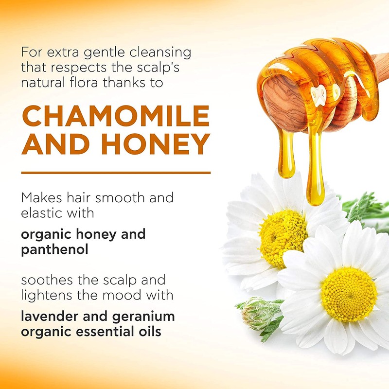 Apivita, Gentle Daily Shampoo with Chamomile & Honey 250ml