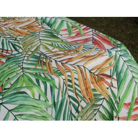 Pago Poco Spring Summer Collection 2019 Pineapple Tablecloth Green Non-Iron and Dries in an Instant