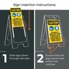 Sigo Signs, Caution Face Shields Goggles Safety Glasses Be Worn
