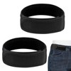 Tweozek 2 Pack No Buckle Belt, Adjustable Jeans Side Belts,
