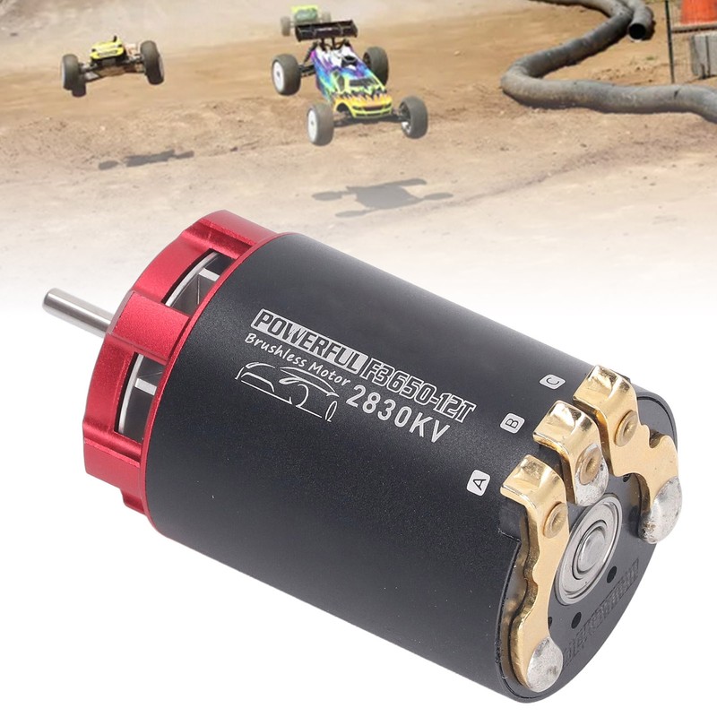 2830KV Brushless Motor RC F3650 12T Brushless Motor Replacement for