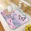 Dish Drying Mat for Kitchen Counter 18x24 Inch, Super Absorbent