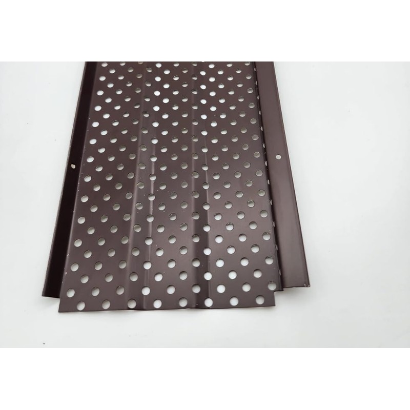 LEAF4GO 6" Gutter Guards Leaf Filter - Domestic Aluminum Gutter