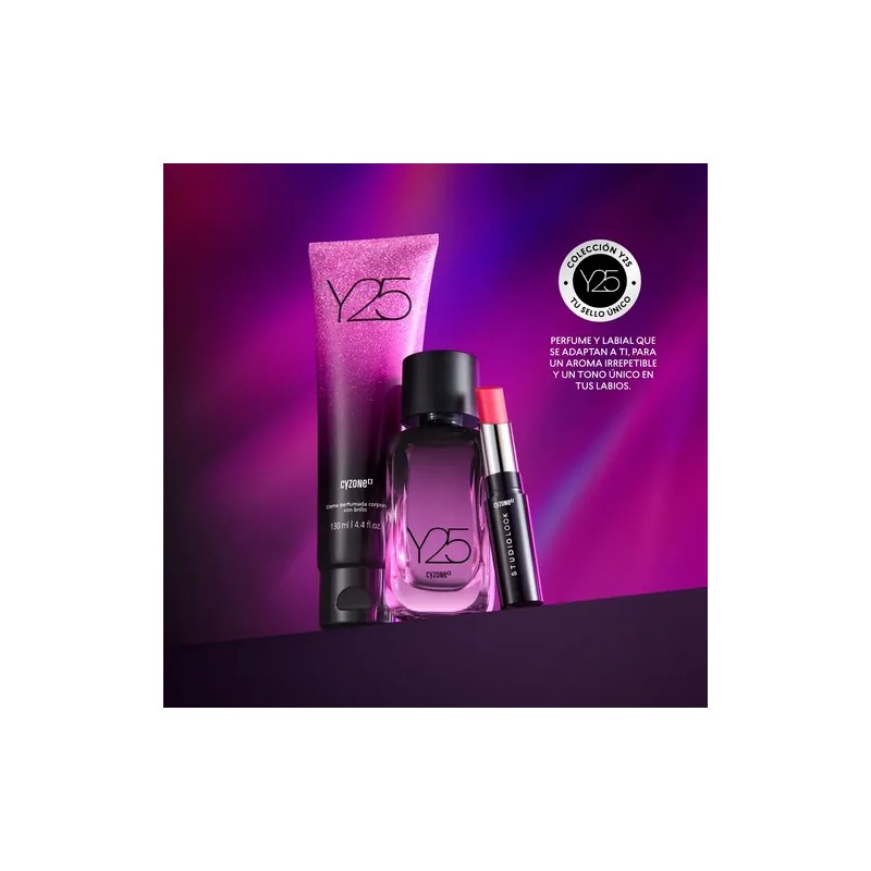 Cyzone Crema Perfumada Y25 Con Glitter Hidratación Y Aroma