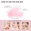 Gua Sha Stone Face Massager for Eye Swelling Skin Tightening