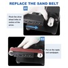 Mini Electric Belt Sander, Variable Speed Desktop Grinder for Knife