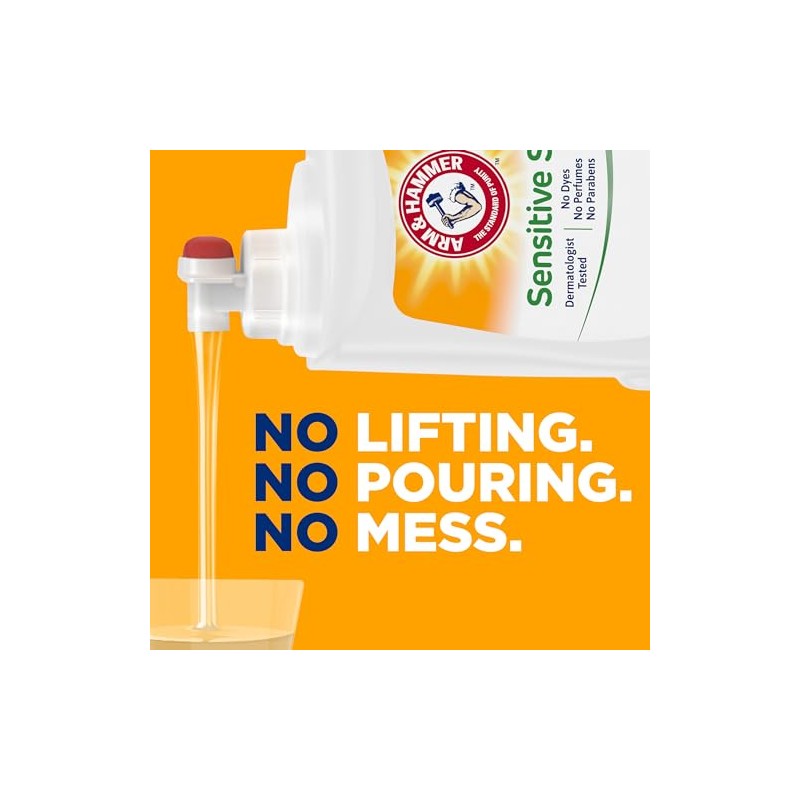 Arm & Hammer Sensitive Skin Free & Clear, 140 Loads