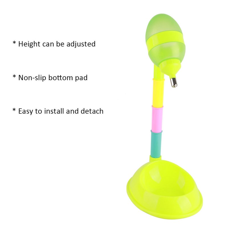 Pet Cat Standing Water Dispenser Cat Dog Standing Bowl Adjustable