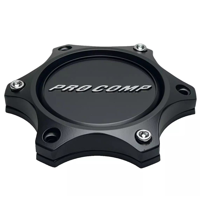 Pro Comp Matte Black Wheel Center Cap W/Spacer 34-6HS-CAP