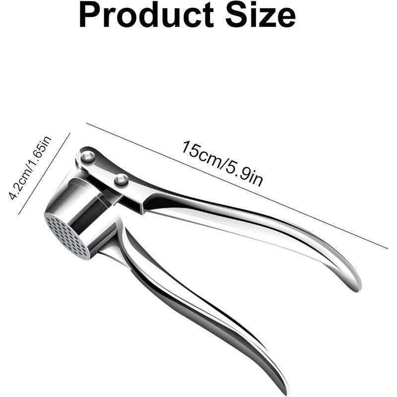 Professional Kitchen Garlic Press/Mincer/Crusher, Kitchen Ginger Crusher Mincer Chopper, User-Friendly