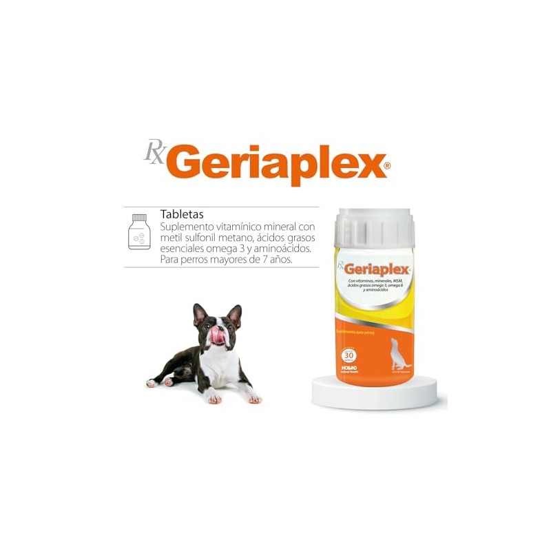 HOLLAND RX Geriaplex 30 tabletas para Perros