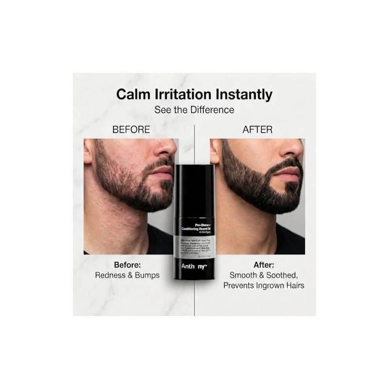 Anthony Pre-Shave and Conditioning Beard Oil, 2 ounces