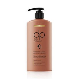 dp Daily Perfection Shampoo - Salt-Free - with Keratin & Biotin - Repairing & Nourishing - For All Hair Types - Various Varieties - 425 ml Hair Loss Hair Growth (Black Cumin Oil)
