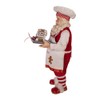 Kurt S. Adler 11-Inch Gingerbread Chef Santa Figurine
