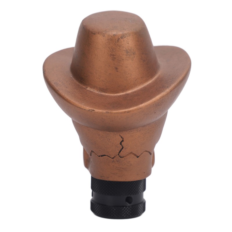 Skull Head Gear Shift Knob with 3 Adapters Cool Looking