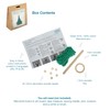 Trimits Make Your Own Macramé Decoration Kit, Festive Green Tree
