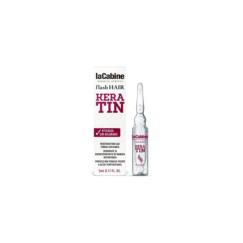laCabine Ampolleta Capilar Flash Hair Keratin 5ml