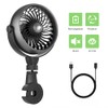 Portable Car Fan for Baby, Battery Operated Vehicle Cooling Fans,