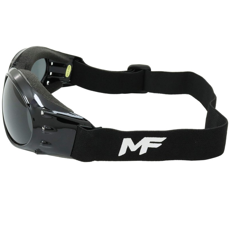 MF Vulcan Goggles (Black Frame/Smoke Lens)