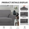 Easy-Going 2 Pieces Microfiber Stretch Chair Slipcover – Spandex Soft