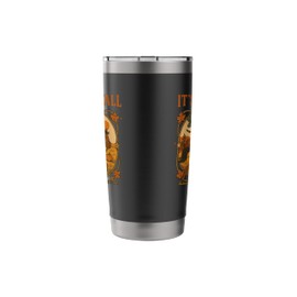 It's Fall Y'all Pumpkin Head Cowboy Stainless Steel Insulated Tumbler