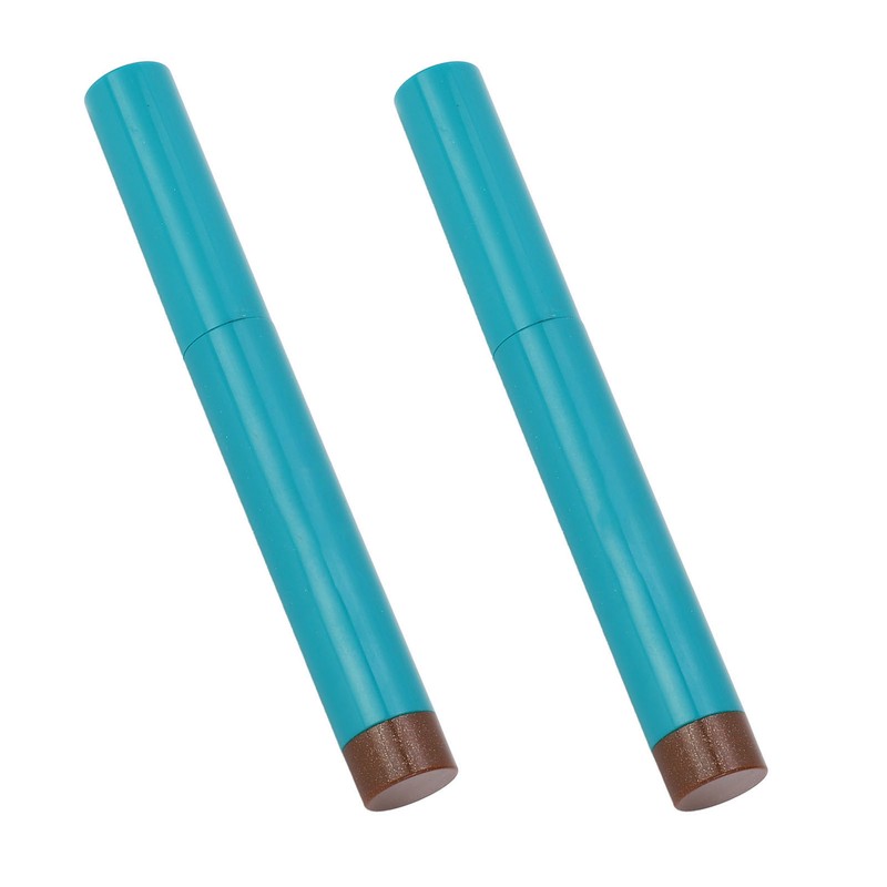 2PCS 1.4g Taupe Eyeshadow Sticks Waterproof Long Lasting Cream Texture