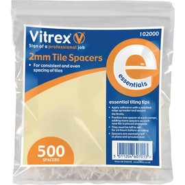 Essential Tile Spacers 2mm (Pack 500)