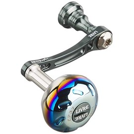 LIVRE Light Arm 65 EP37 Knob for Daiwa (Gunmeta-plate + Titanium G)
