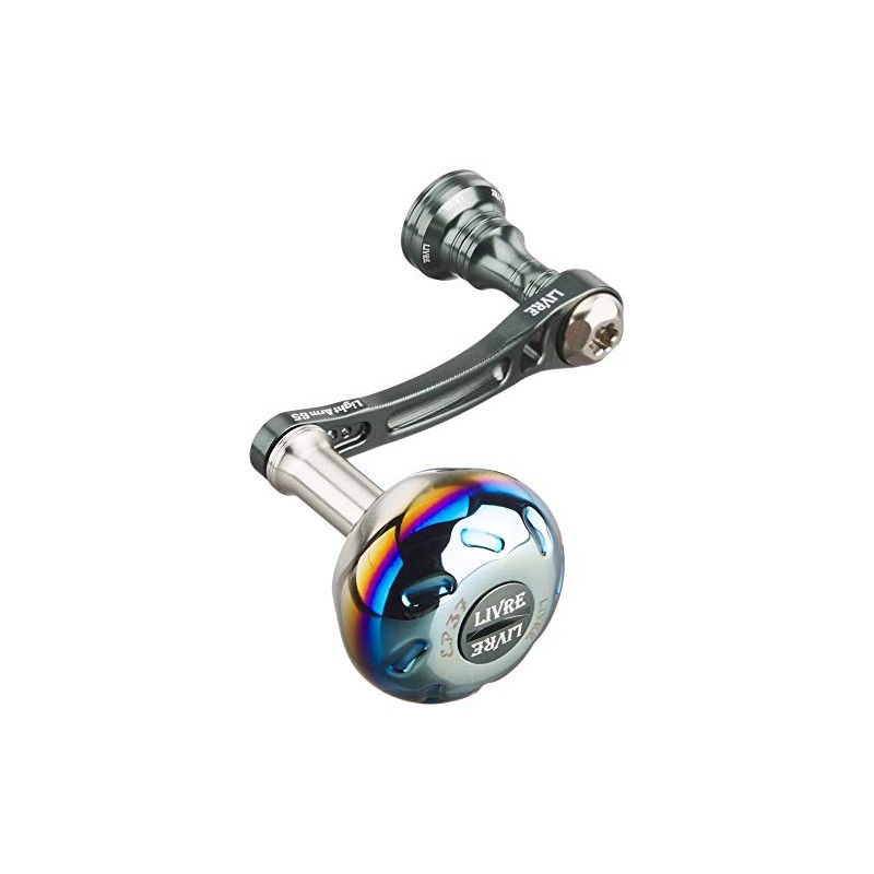 LIVRE Light Arm 65 EP37 Knob for Daiwa (Gunmeta-plate +