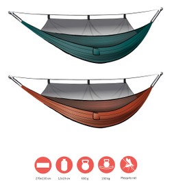 Grand Canyon Unisex - Adult 'Bass Mosquito' Lightweight Hammocks Storm Double