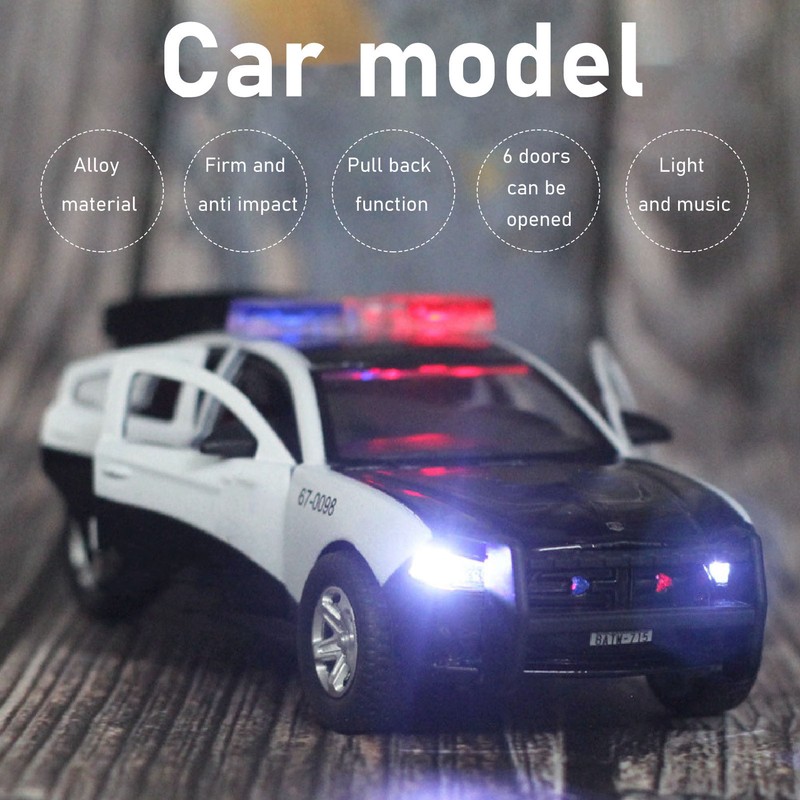 Kid Alloy Car Model Boys Girls Funny Simulated Sound Light