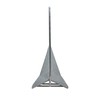 Extreme Max 3006.6554 BoatTector Galvanized Delta Anchor, 22 lbs