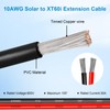 10AWG 10FT Solar to XT60i Extension Cable 3 6 10