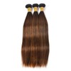 BilltiiWW Ombre Straight Bundles Human Hair P430 Straight Bundles Brown