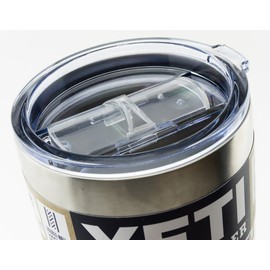 Replacement Lid for Ozark Trail 30 oz + 4 Stainless Steel Straws CocoStraw Vacuum Yeti RTIC Tumbler Rambler Drinking Cup