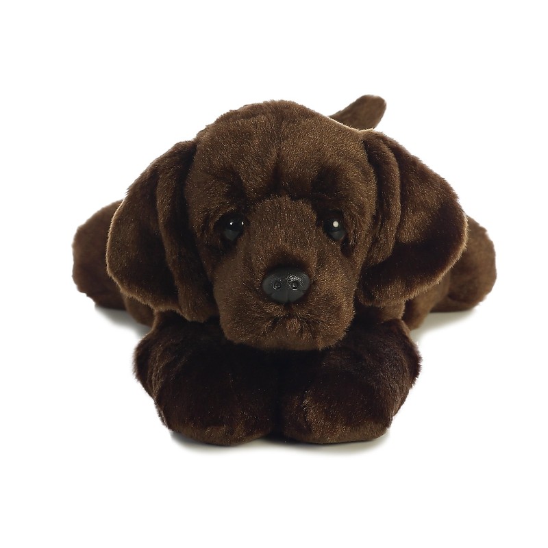 Aurora® Adorable Flopsie™ Max™ Chocolate Lab Stuffed Animal - Used