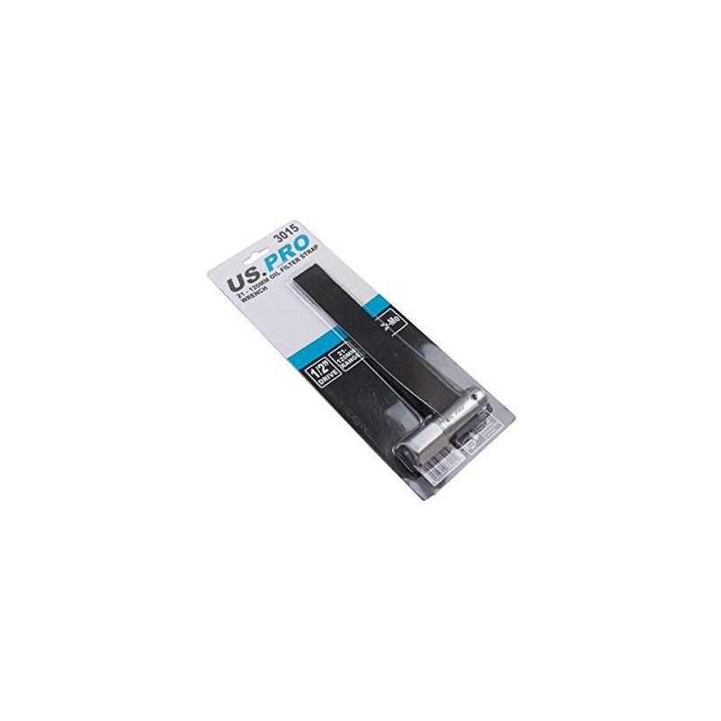 US PRO Tools 21-120MM 1/2" Dr Oil Filter Strap Wrench