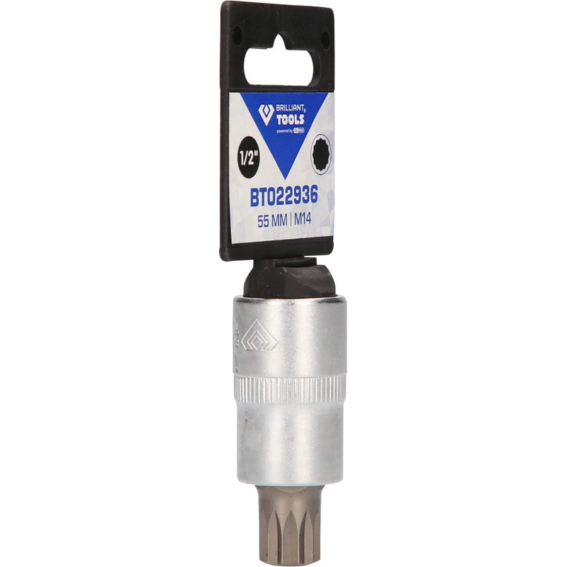 Brilliant Tools BT022936 1/2 Inch Bit Screwdriver XZN 55 mm
