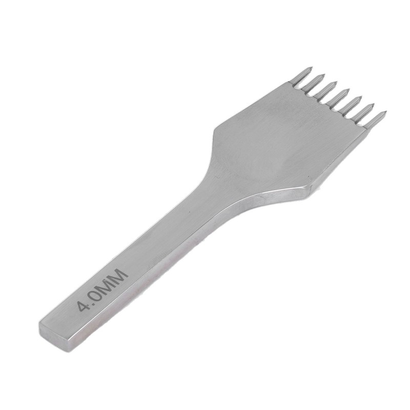 Leather Pricking Iron Round Cutting Mirror Polished High Speed Steel
