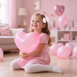 ASDIIT 2Pcs Glitter Birthday Hair Bows, Two Sweet Birthday Decorations Perfect for a Girls Gift, Girl Hair Accessories for Ice Cream Party Decorations