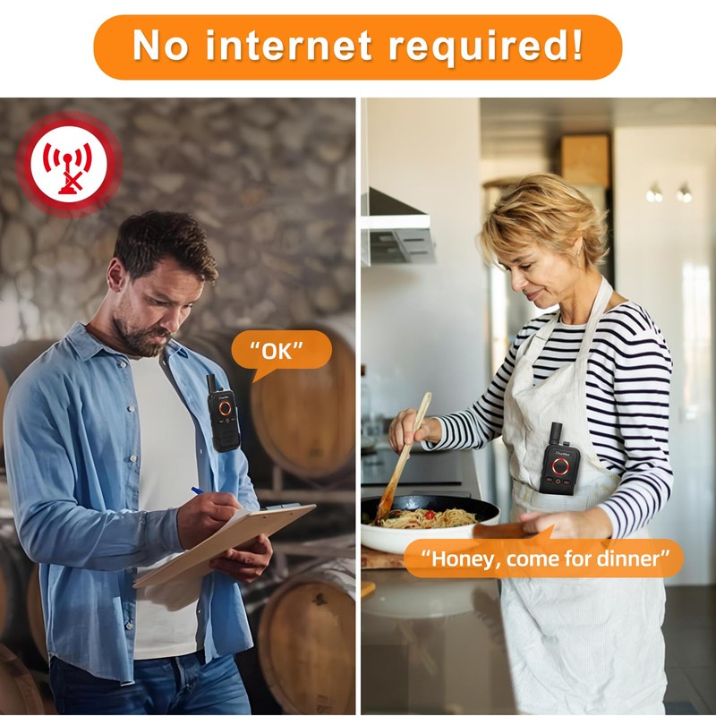 ChunHee Wireless Intercom System for Elderly/Kids, Home Intercom System Room